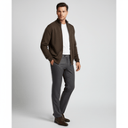 Men's Full - Zip Mock Neck Textured Knit Cardigan S - Shop Giordano