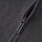 Men's Full - Zip Mock Neck Textured Knit Cardigan S - Shop Giordano