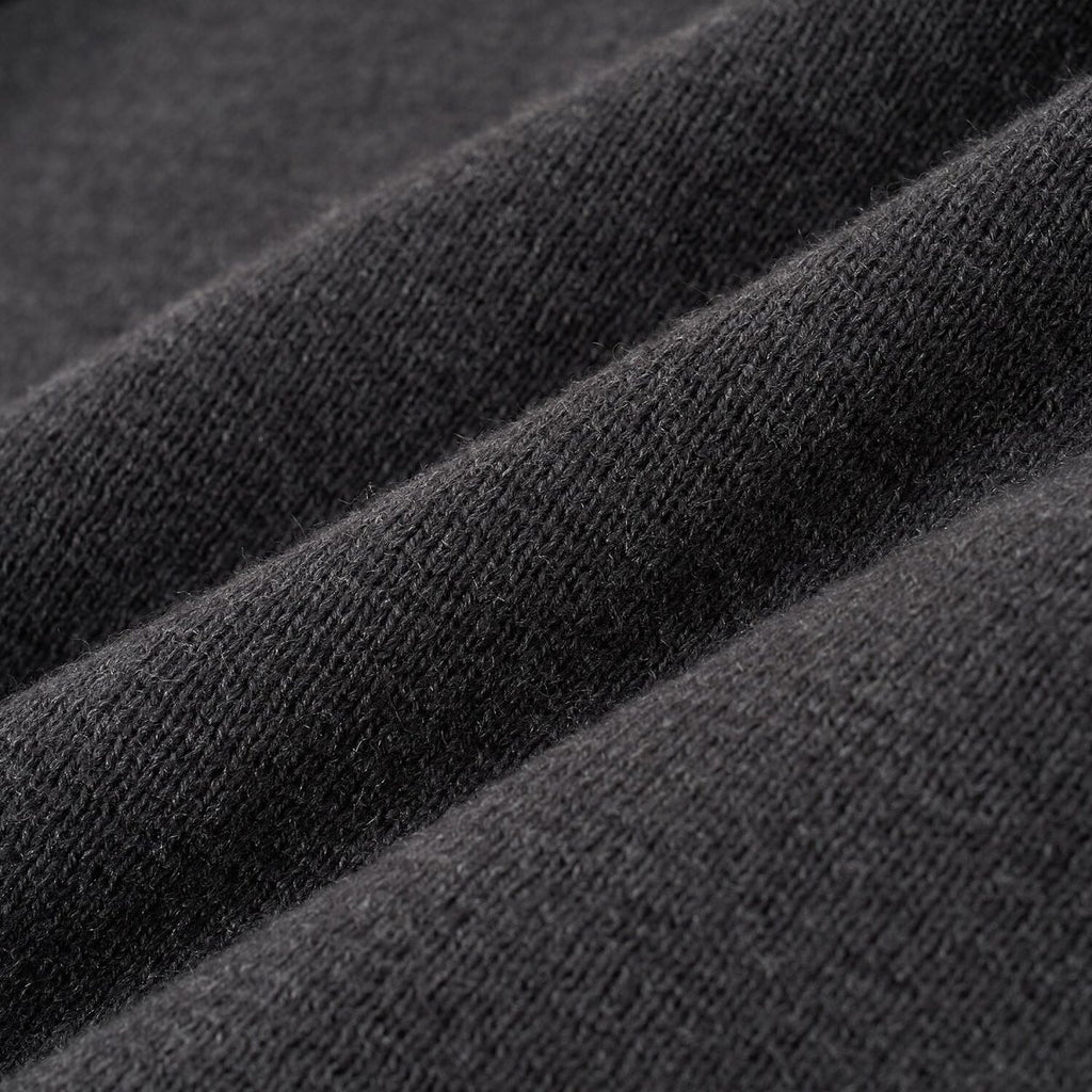 Men's Full - Zip Mock Neck Textured Knit Cardigan S - Shop Giordano