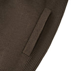 Men's Full - Zip Mock Neck Textured Knit Cardigan S - Shop Giordano