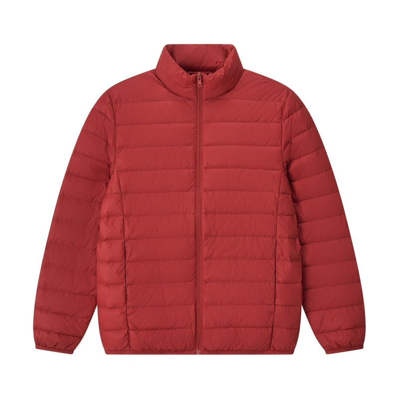 Giordano Men's Full-Zip Seasonal Nylon Duck Down Jacket - Premium Jackets