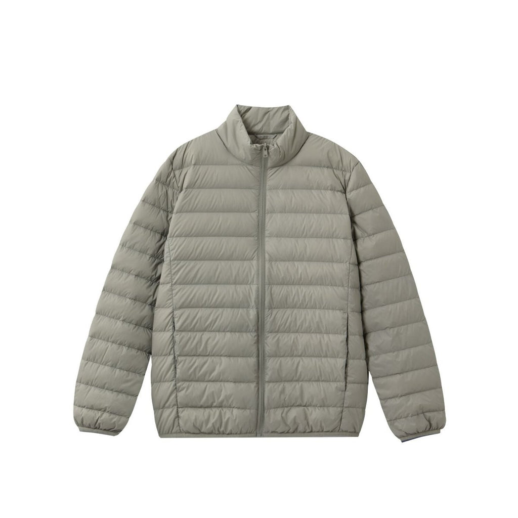 Giordano Men's Full-Zip Seasonal Nylon Duck Down Jacket - Premium Jackets
