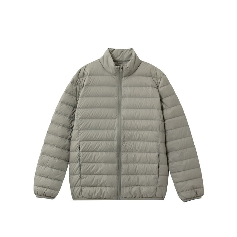 Giordano Men's Full-Zip Seasonal Nylon Duck Down Jacket - Premium Jackets