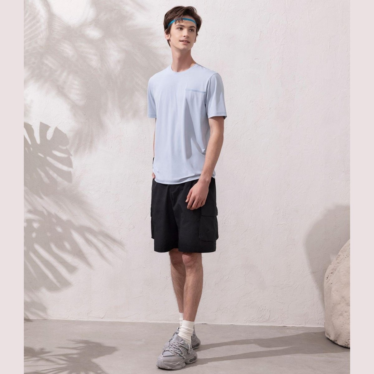 Men's G - Motion Active Fit Crewneck Tee - Giordano