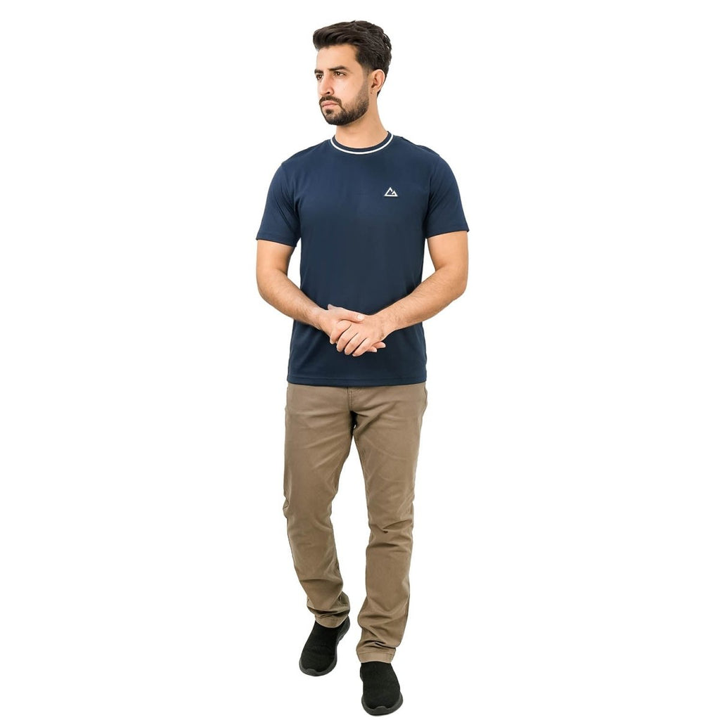 Giordano Men's G-Motion Cotton Crew Neck Tee - Premium Tee