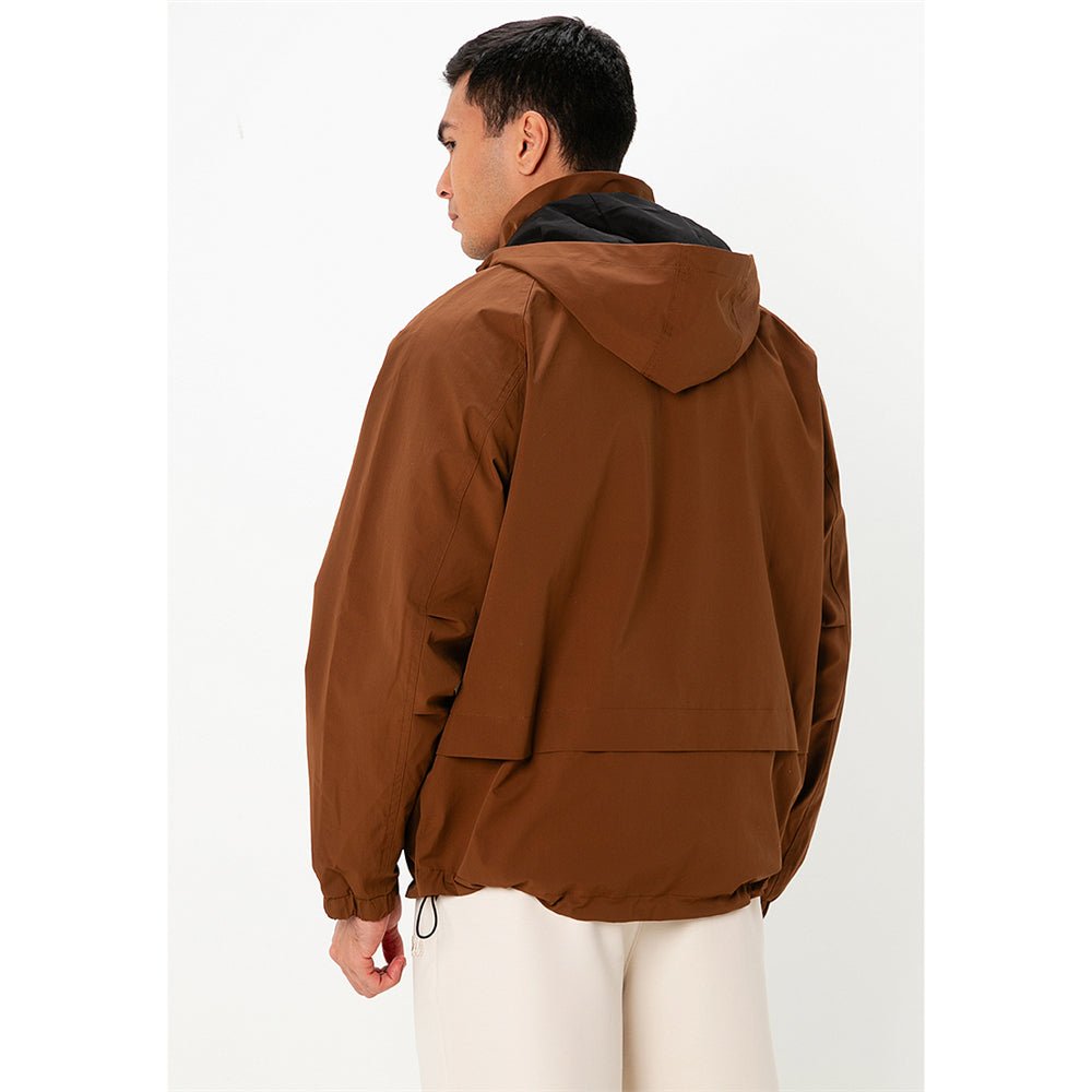 Giordano Men's G-Motion Lightweight Full Zipper Windbreaker Jacket - Premium Jackets