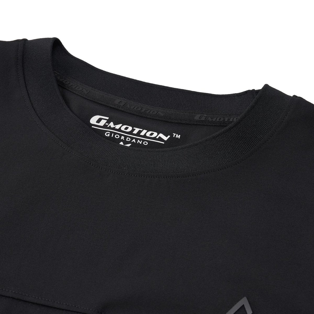 Men’S G - Motion Oversized Polyester Jersey Crew Neck Tee - Giordano