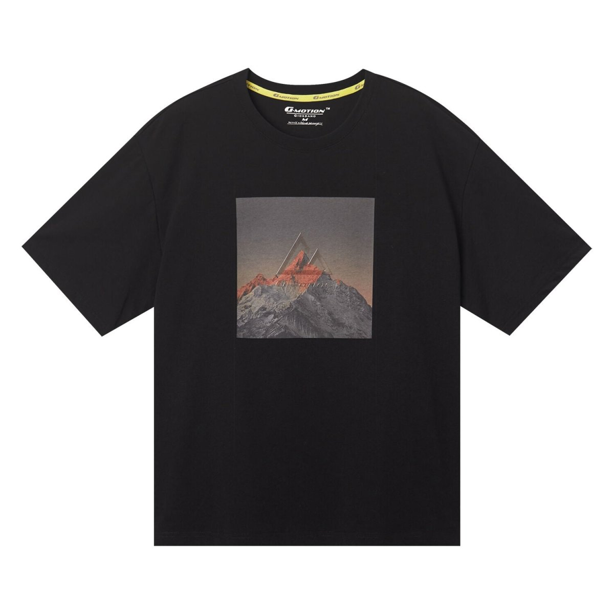 Giordano Men's G-Motion Print Tee - Premium Print Tee