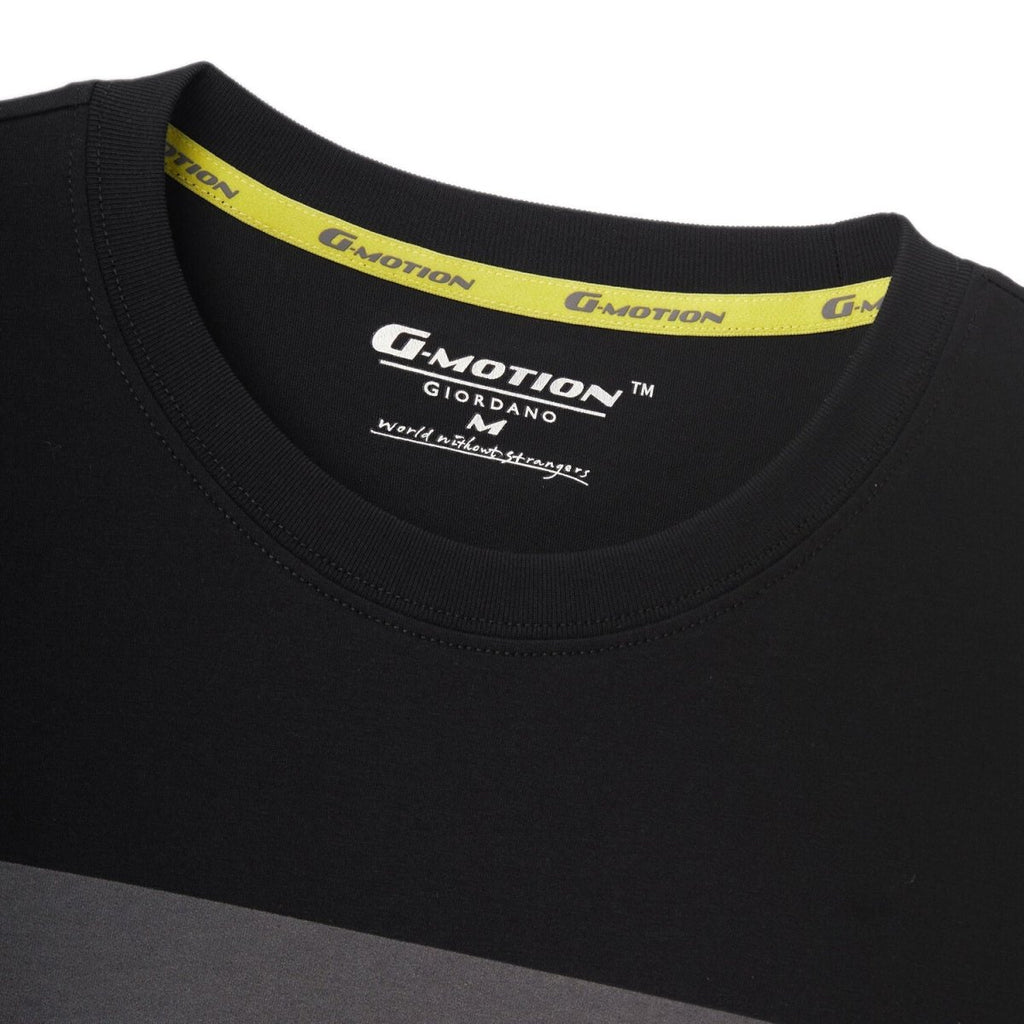 Giordano Men's G-Motion Print Tee - Premium Print Tee