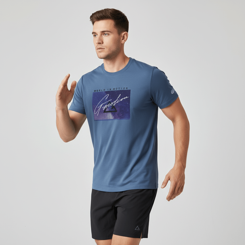 Men's G - Motion Print Tee S - Shop Giordano