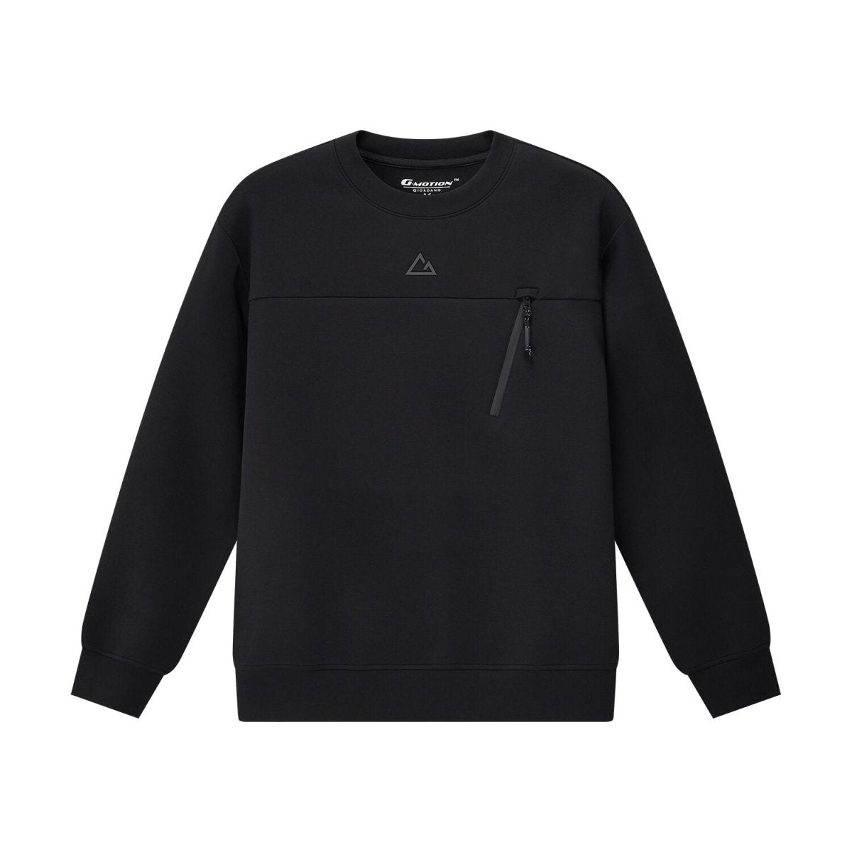 Men’S G - Motion Relaxed Fit Interlock Pullover - Giordano