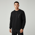 Giordano Men's G-Motion Relaxed Fit Interlock Pullover - Premium Sweaters