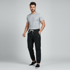 Men's G - Motion Relaxed Fit Mid - Rise Polyester Jogger Pants S - Shop Giordano