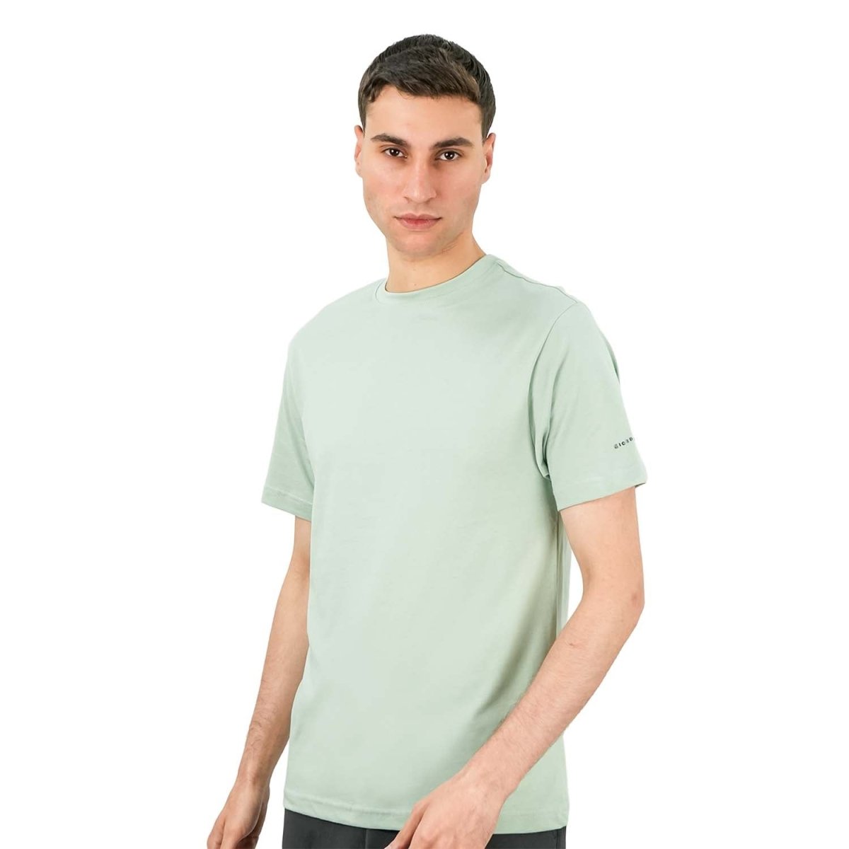 Men's Giordano Cotton Crewneck Slim Fit Tee - Short Sleeve - Giordano