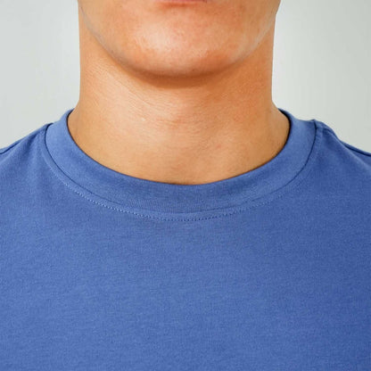 Men's Giordano Cotton Crewneck Slim Fit Tee - Short Sleeve - Giordano