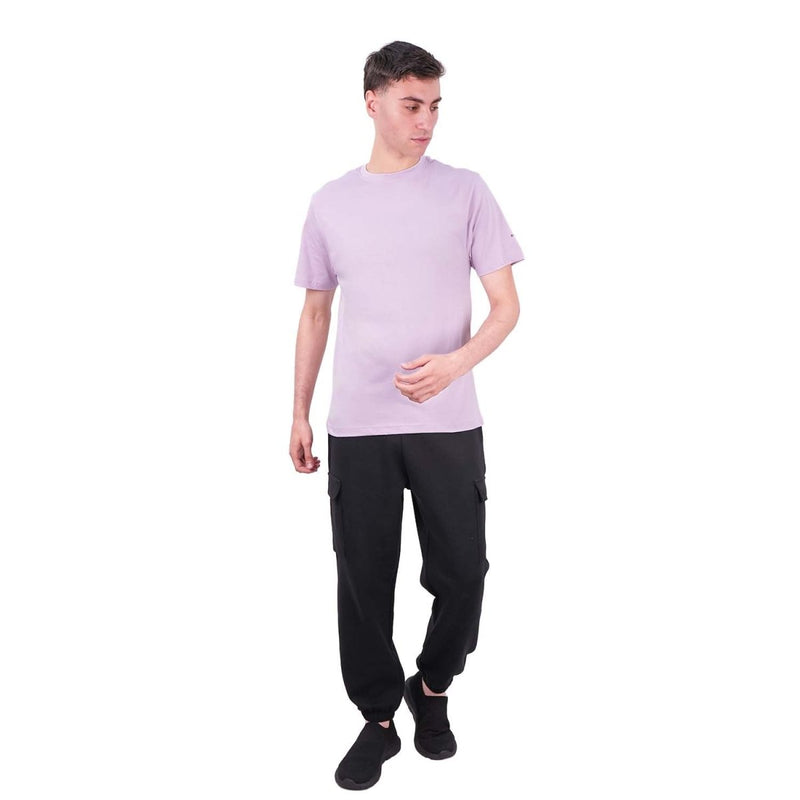 Giordano Men's Giordano Cotton Crewneck Slim Fit Tee - Short Sleeve - Premium Tee