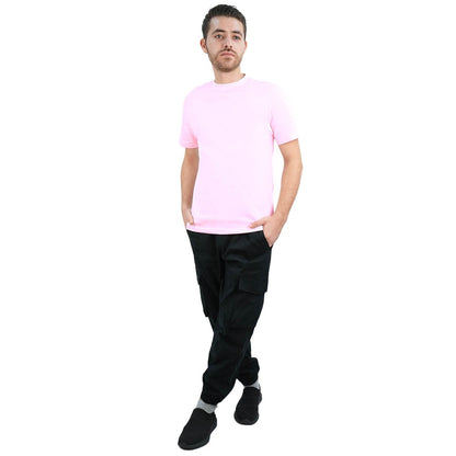 Men's Giordano Cotton Crewneck Slim Fit Tee - Short Sleeve - Giordano