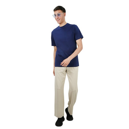 Men's Giordano Cotton Crewneck Slim Fit Tee - Short Sleeve - Giordano