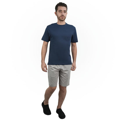 Men's Giordano Cotton Crewneck Slim Fit Tee - Short Sleeve - Giordano