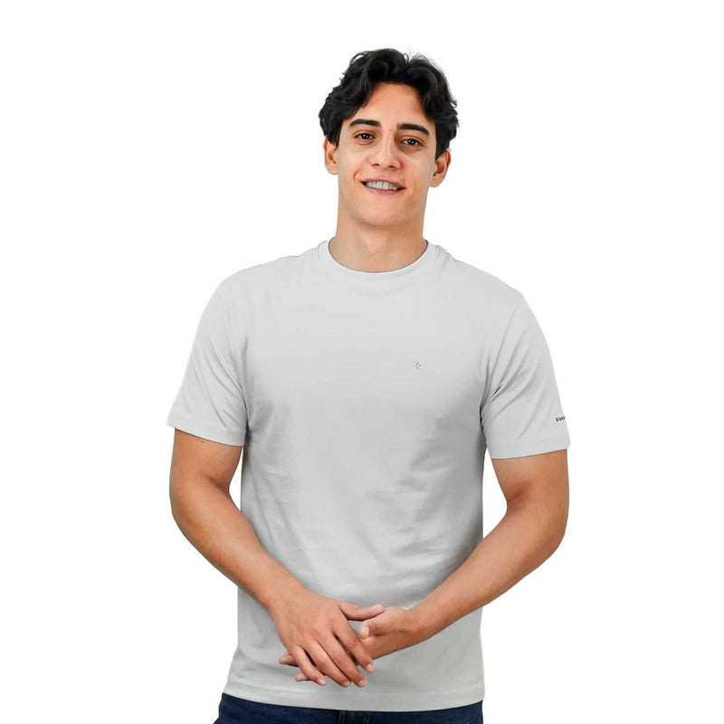 Giordano Men's Giordano Cotton Crewneck Slim Fit Tee - Short Sleeve - first_variant_option_2 Premium Tee for Giordano