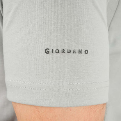 Men's Giordano Cotton Crewneck Slim Fit Tee - Short Sleeve - Giordano