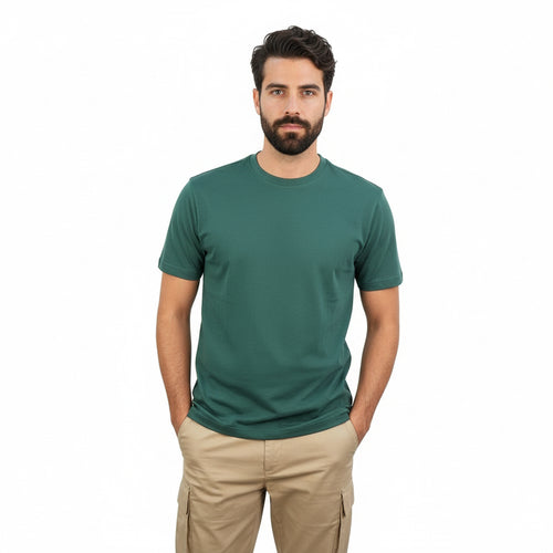 Men's Giordano Cotton Crewneck Slim Fit Tee - Short Sleeve XS - Shop Giordano