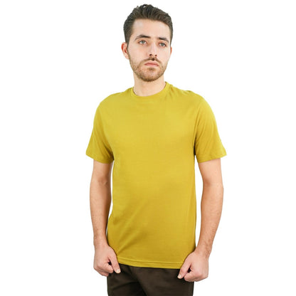 Men's Giordano Cotton Crewneck Slim Fit Tee - Short Sleeve - Giordano