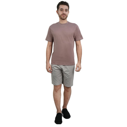 Men's Giordano Cotton Crewneck Slim Fit Tee - Short Sleeve - Giordano