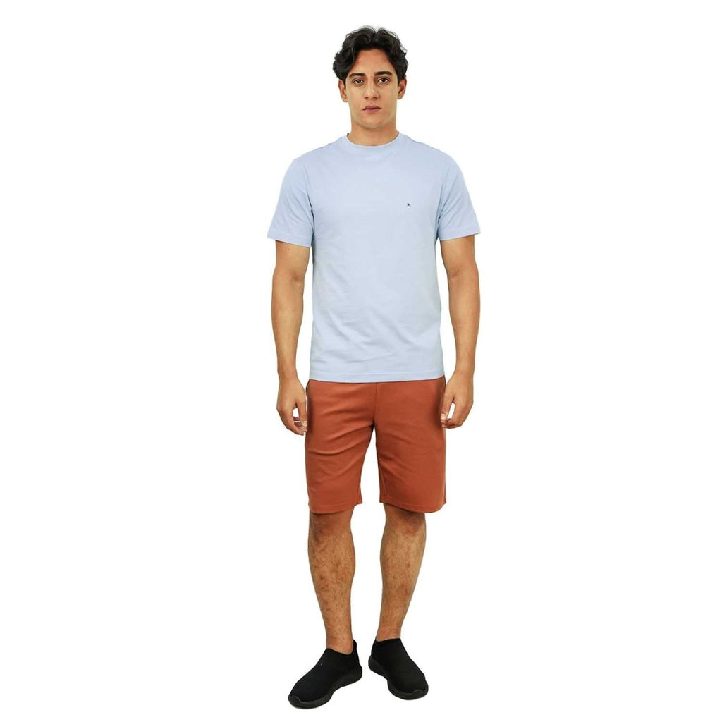 Giordano Men's Giordano Cotton Crewneck Slim Fit Tee - Short Sleeve - Premium Tee