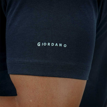 Men's Giordano Cotton Crewneck Slim Fit Tee - Short Sleeve - Giordano