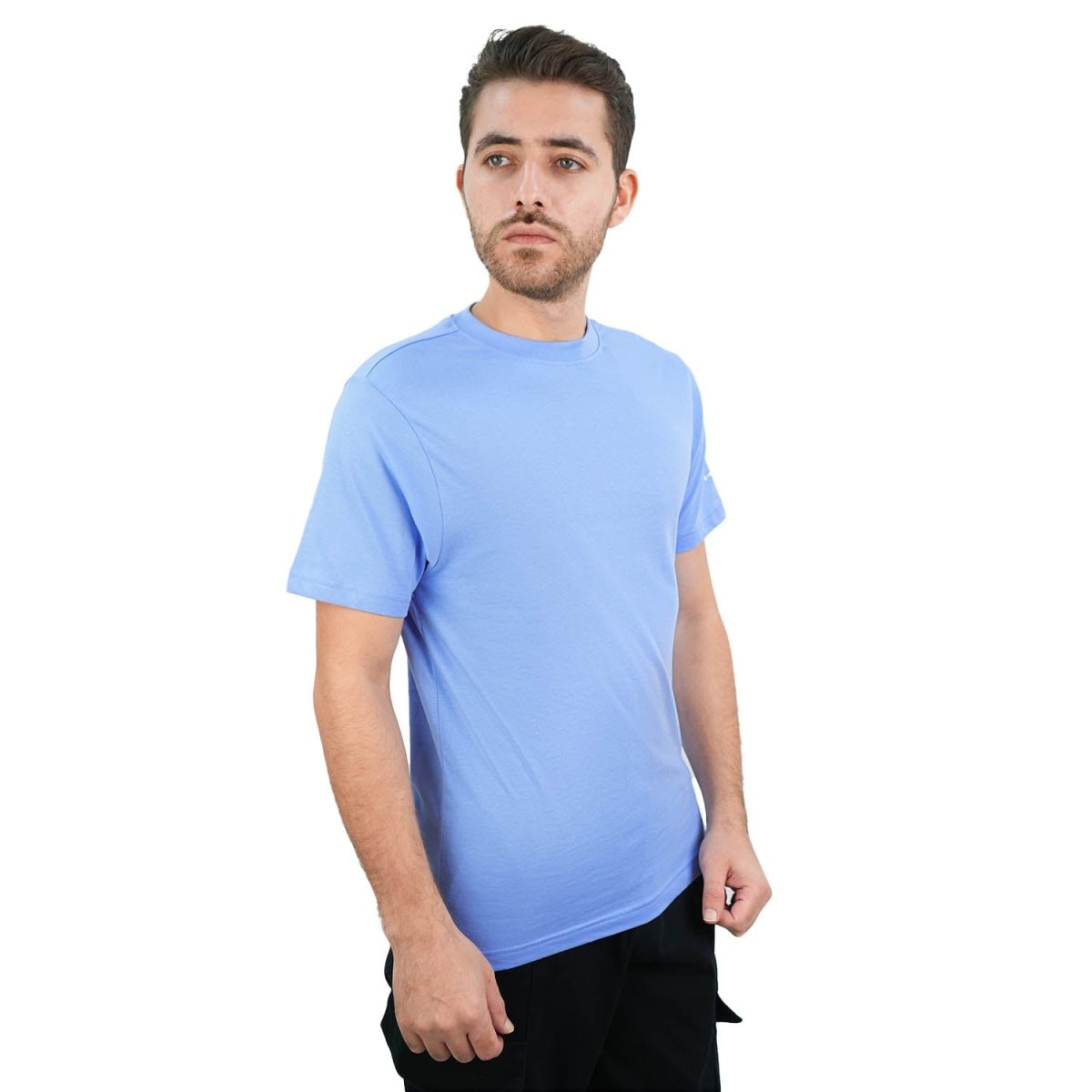 Men's Giordano Cotton Crewneck Slim Fit Tee - Short Sleeve - Giordano