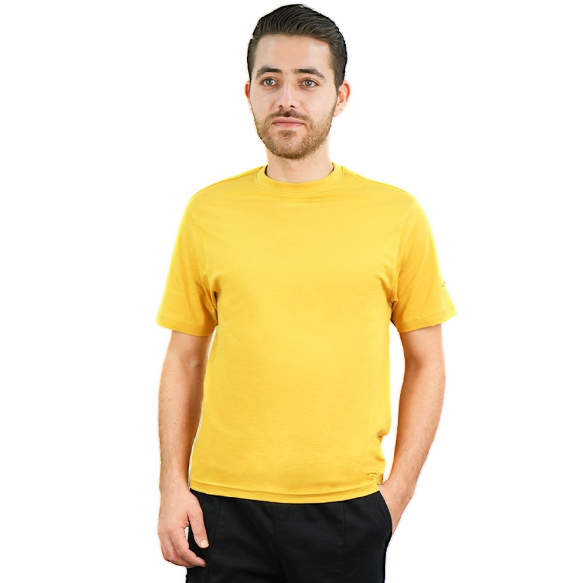 Men's Giordano Cotton Crewneck Slim Fit Tee - Short Sleeve XS - Shop Giordano
