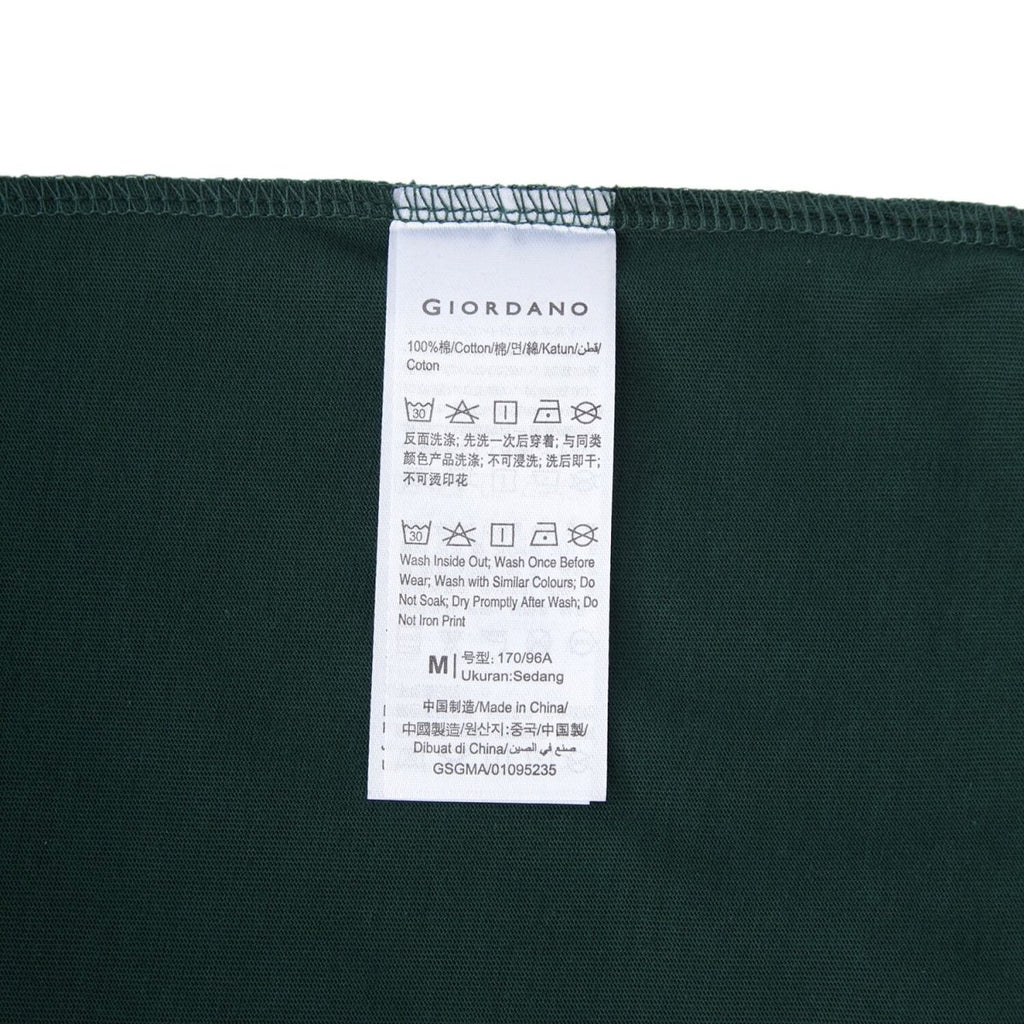 Men’S Graphic Print Cotton Jersey Tee – Relaxed Fit S - Shop Giordano