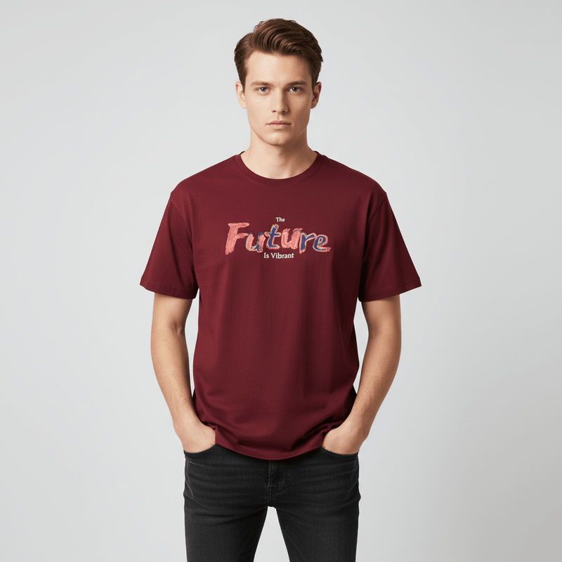 Men’S Graphic Print Cotton Jersey Tee – Relaxed Fit S - Shop Giordano