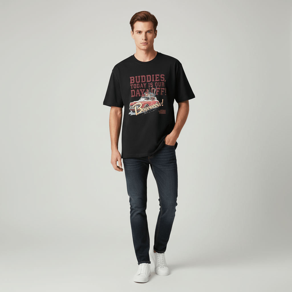 Men’S Graphic Print Cotton Jersey Tee – Relaxed Fit S - Shop Giordano