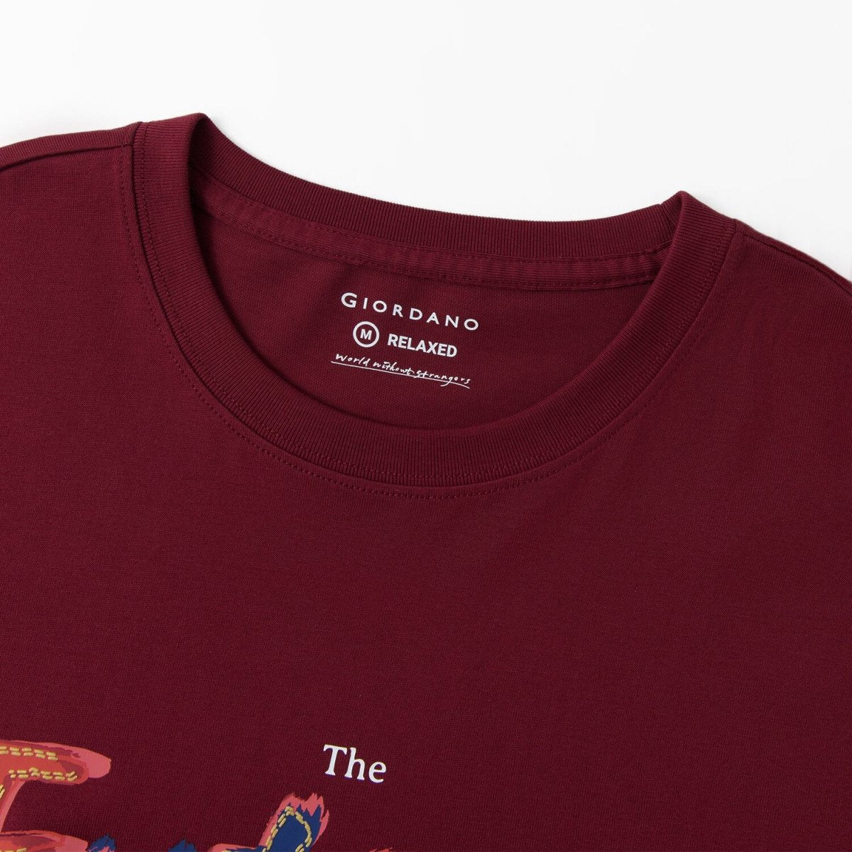 Men’S Graphic Print Cotton Jersey Tee – Relaxed Fit S - Shop Giordano