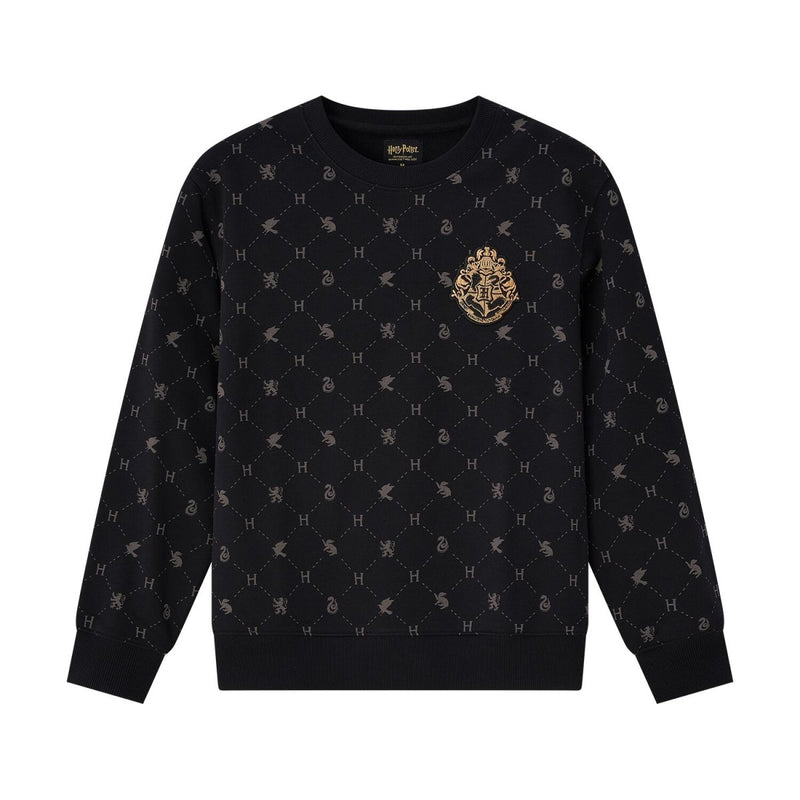 Giordano Men's Harry Potter All-Over Print Pullover - Cotton Ployester - Limited Edition Collection - Premium Sweaters