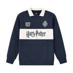 Men's Harry Potter Cotton Polyester Long Sleeve Polo - Limited Edition Collection S - Shop Giordano