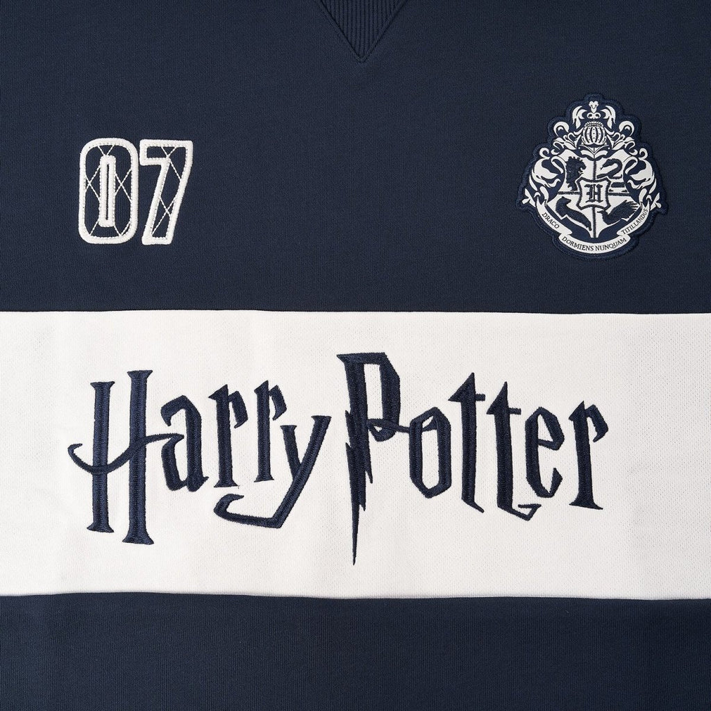 Men's Harry Potter Cotton Polyester Long Sleeve Polo - Limited Edition Collection S - Shop Giordano