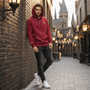 Men's Harry Potter Cotton Polyester Printed Hoodie - Limited Edition Collection S - Shop Giordano
