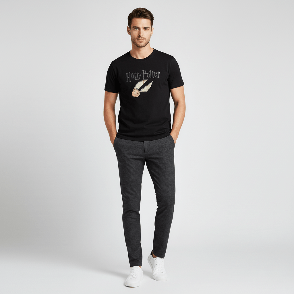 Men's Harry Potter Cotton Print Tee - Limited Edition Collection S - Shop Giordano