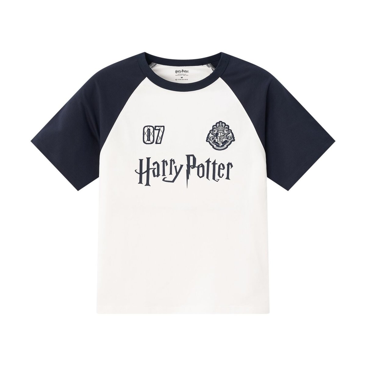 Men's Harry Potter Cotton Raglan Sleeve Tee - Limited Edition Collection S - Shop Giordano