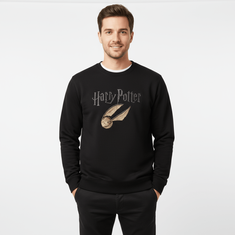 Men's Harry Potter Printed Pullover Cotton Polyester - Limited Edition Collection S - Shop Giordano