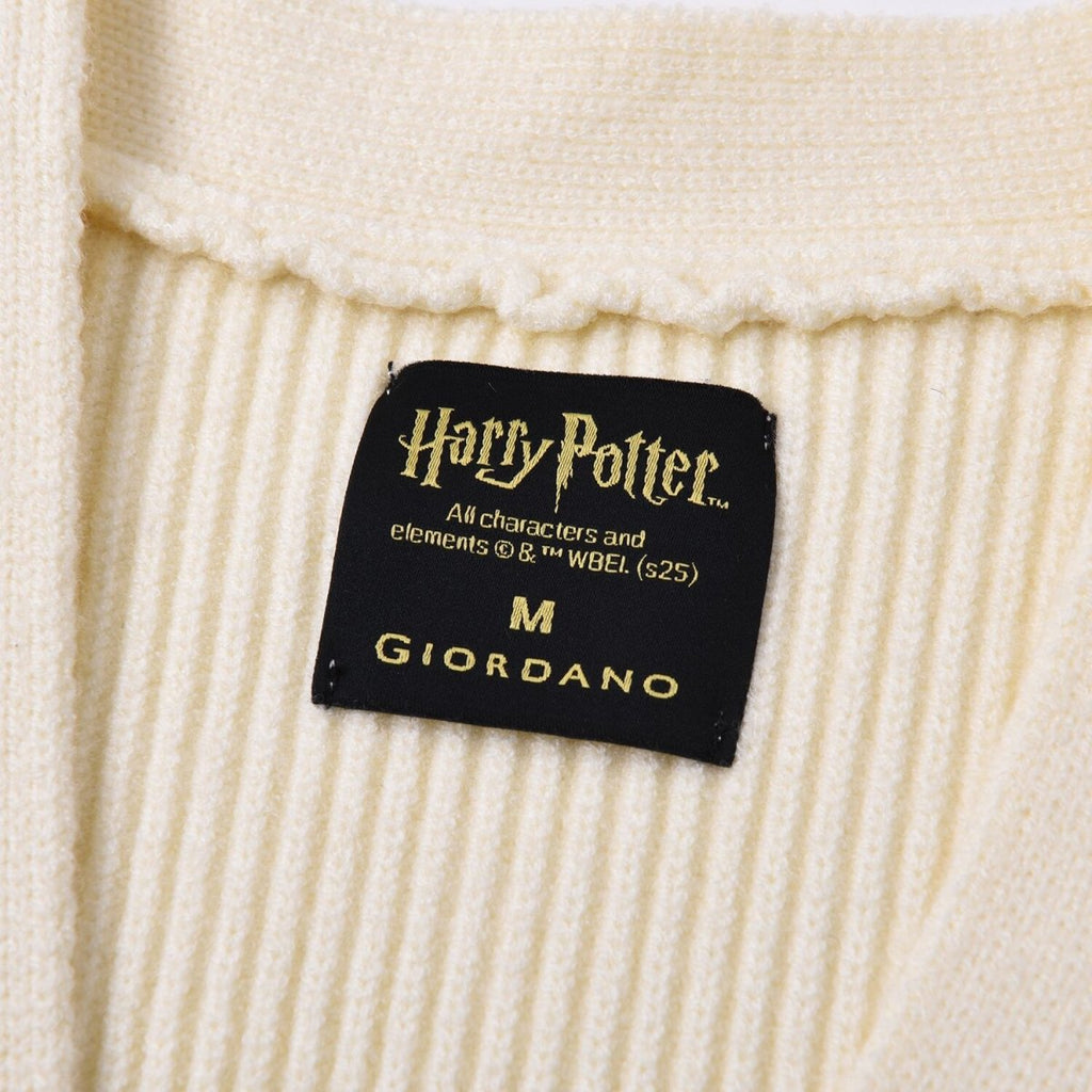 Men's Harry Potter V - Neck Button Cardigan With Textured Knit - Limited Edition Collection S - Shop Giordano