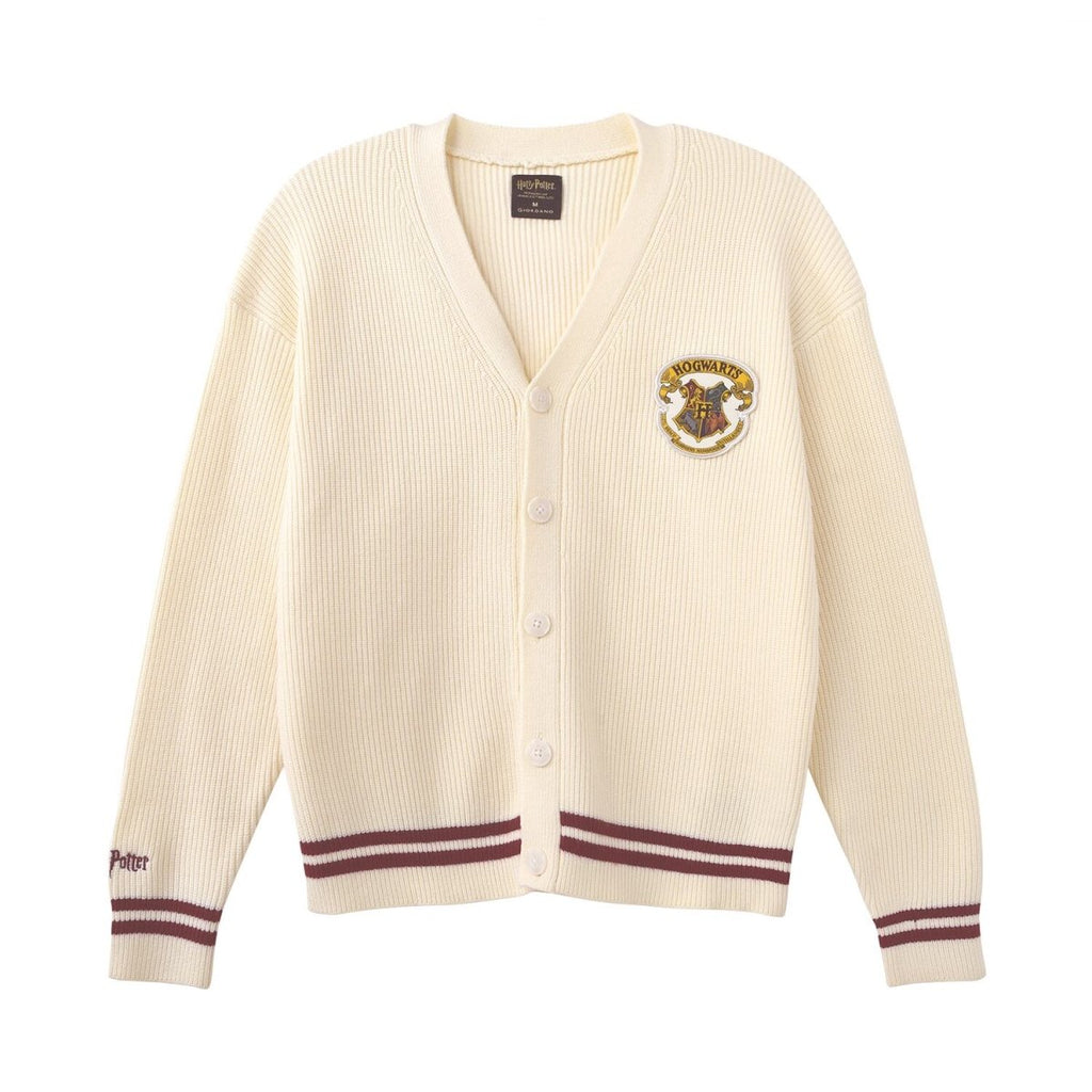 Men's Harry Potter V - Neck Button Cardigan With Textured Knit - Limited Edition Collection S - Shop Giordano