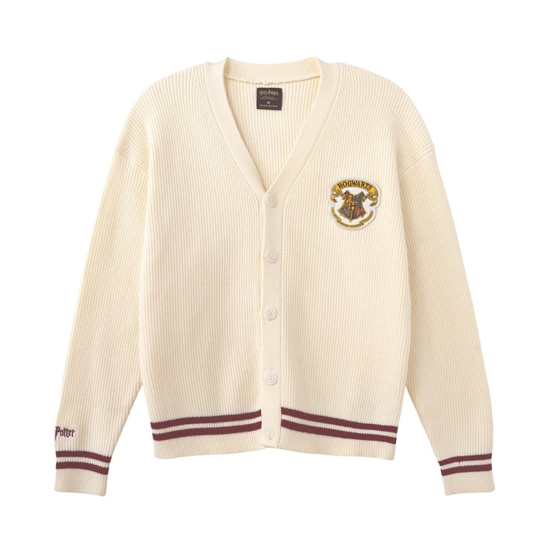 Men's Harry Potter V - Neck Button Cardigan With Textured Knit - Limited Edition Collection S - Shop Giordano