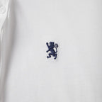 Giordano Men's Henley Tee with Lion Embroidery - Premium Tee