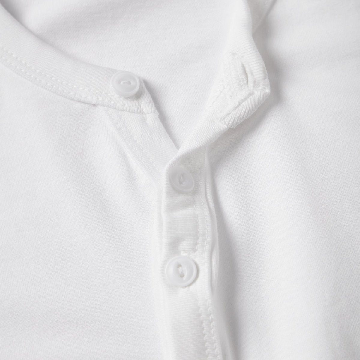 Giordano Men's Henley Tee with Lion Embroidery - Premium Tee