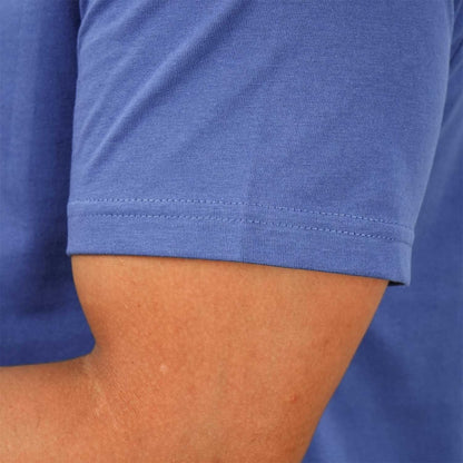 Men's Henley Tee With Lion Embroidery - Giordano