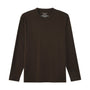 Giordano Men's Interlock Crew Neck Long Sleeve Slim Fit Embroidery Liquid Touch Smart Collar Tees - Premium Tee